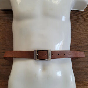 Levi's 501 Original Brown Leather Men's 43 Inch Belt